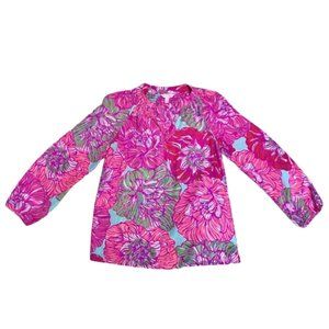 Lilly Pulitzer Silk Top Size XS